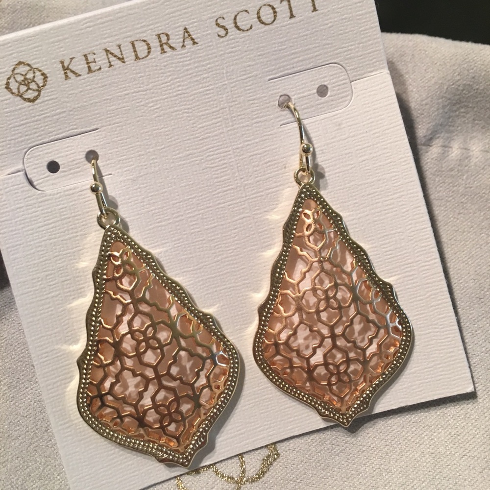 Kendra Scott Addie Earrings in Rose Gold